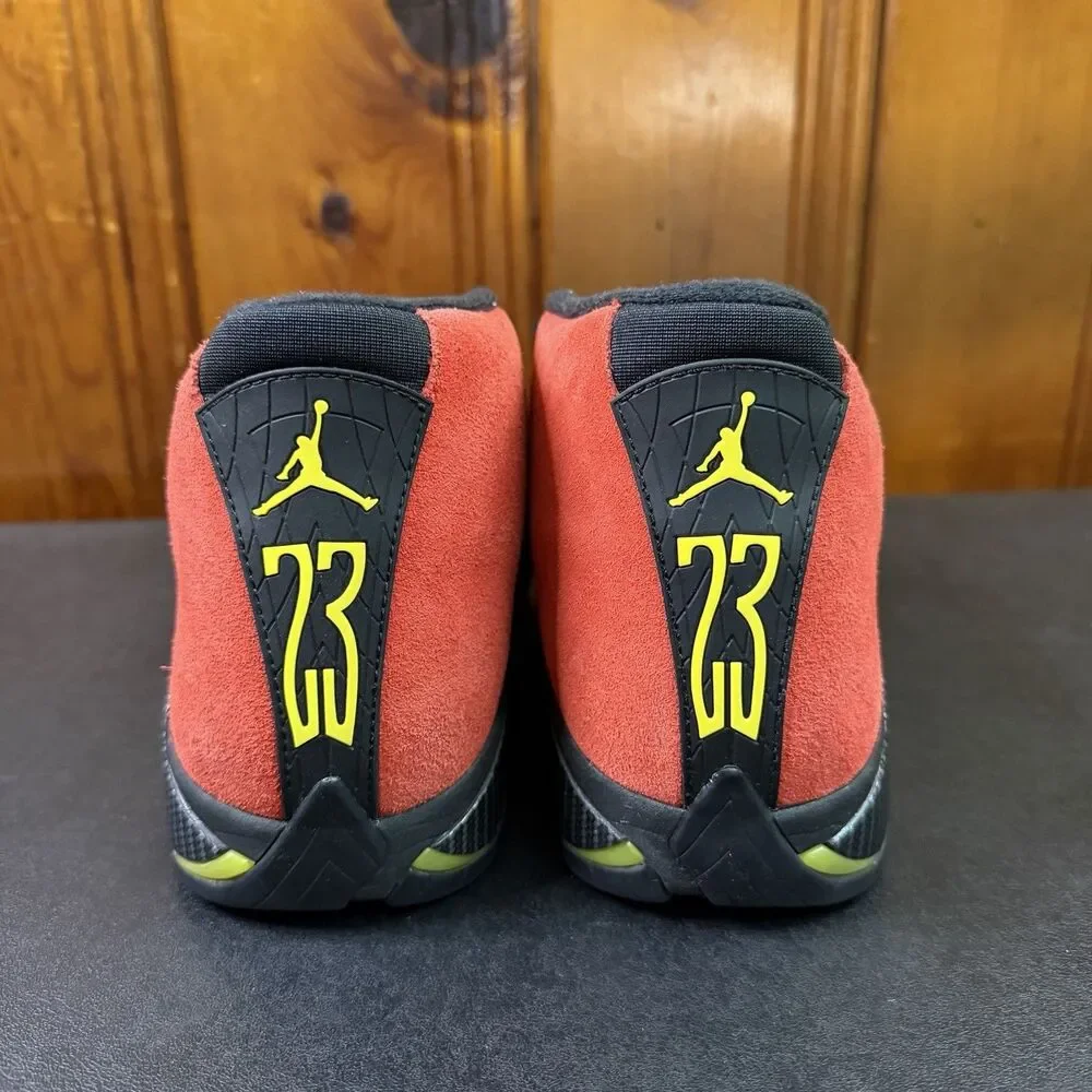 Jordan 14 Retro Ferrari 2025 Release Size 9.5 Men (IF5015-600) Red Suede